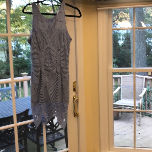 Blue lace dress - Picture 1 of 1